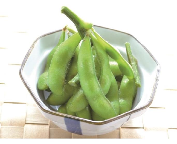 ゆで済み 塩あじ枝つき枝豆 1kg